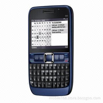 E63 Refurbished Unlocked Mobile Phones, 3G UMTS, Wi-Fi, Bluetooth, MP3 Player